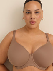 Second Skin Neutral Unlined Underwire Matte Bra - ti Voglio
