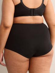 Microfibre Knit Boyshort with Lace - Déesse