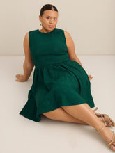 Knit Fit and Flare Sleeveless Dress - Addition Elle