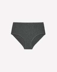 Heather Rib Knit Full Brief - tiVOGLIO