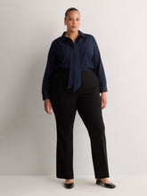 Black Savvy II Boot-Cut Pant