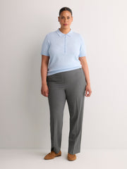 Heather Blue Straight-Leg Savvy II Pant