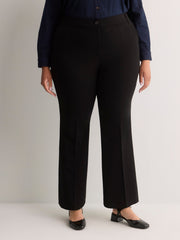Black Savvy II Boot-Cut Pant