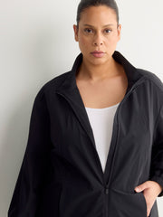 4-Way Stretch Jacket with Cinched Waist - Active Zone