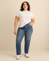 Curvy-Fit Straight-Leg Jean - d/C JEANS