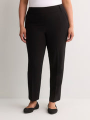 Black Slim-Leg Savvy II Pull-On Pant