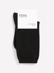 Black Basic Crew Socks