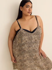 Nicole Printed Sleeveless Cover-Up Dress - Body Glove