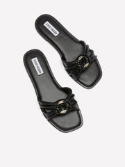 Wide Width, Bethanee Flat Slip-On Sandal - Steve Madden