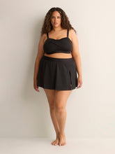Black Skirtini Swim Brief