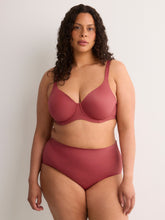 Red Unlined Underwire Matte Bra - tiVOGLIO