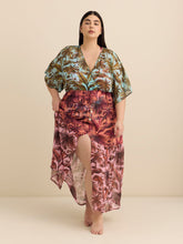 Colourful Chiffon Cover-Up Dress - Bleu Rod Beattie
