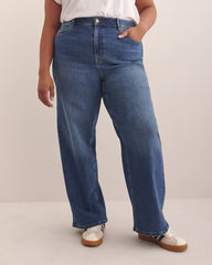 D/C Jeans Curvy Fit Wide Leg Denim Pant – Petite, Cotton Blend
