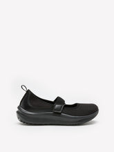 Wide Width, Black Solevana Jane Shoe with Adjustable Strap - Clarks