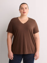 Responsible, Boyfriend-Fit Tee with Slits