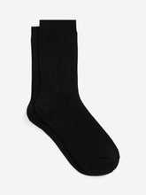 Ribbed Textured Knit Crew Socks