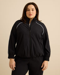 Knit Zip Front Track Jacket - Active Zone