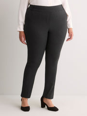 Responsible, Grey Skinny-Leg Savvy Pants