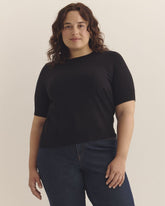 Responsible, Elbow-Sleeve Crewneck Sweater
