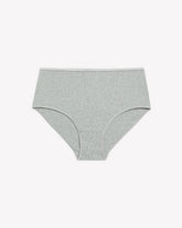 Heather Rib Knit Full Brief - ti Voglio