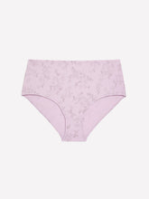 Lavender Floral Cotton Full Brief - ti Voglio