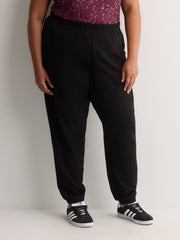 Black French Terry Jogger Pant - Active Zone