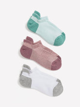 Ankle Socks with Extended Tab, Set of 3 - Active Zone