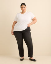 Classic Mid-Rise Slim-Leg Denim - d/C Jeans