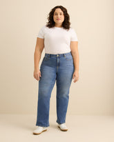 Petite, Classic-Fit High-Rise Bootcut Jeans - d/C Jeans