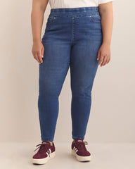 Savvy Fit Pull-On Skinny Jeans - d/C Jeans
