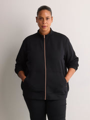 Go Walk Everywhere Ribbed Knit Jacket - Skechers