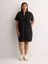 Short-Sleeve Mock-Neck Dress - Active Zone