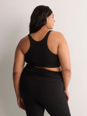 Responsible, Double Knit Fooler Crop Top - Active Zone