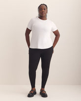 Responsible, Black Ponte de Roma Legging with Pockets