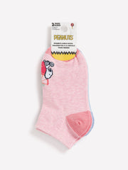 Snoopy Ankle Socks, Set of 2