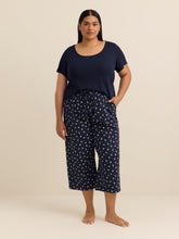 Straight-Leg Pyjama Capri Pant - ti Voglio