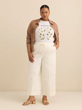 Cropped Wide-Leg Mid-Rise Jeans - d/C JEANS