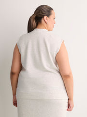 Sleeveless Knit Cardigan - Active Zone