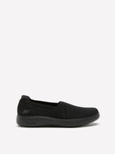 Wide Width, Black Arch Fit Inspire Slip-On Shoe - Skechers