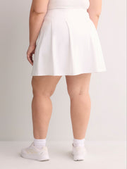 Responsible, White Pleated Skort - Active Zone