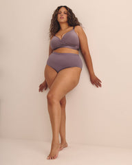 Pink Wireless Padded Lounge Bra - Déesse Collection