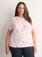 Curvy-Fit Short-Sleeve Crew-Neck Tee