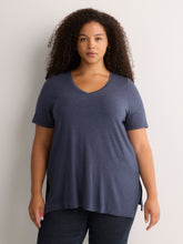 Responsible, Modern-Fit V-Neck Short-Sleeve Tunic Top