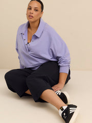 Pull-On Stretch Barrel-Leg Pants - ActiveZone