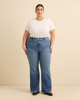 Classic-Fit Flare-Leg High-Rise Denim - d/C JEANS