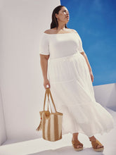 Pull-On Boho Maxi Skirt