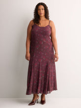 Floral Sleeveless Fit-and-Flare Maxi Dress - Addition Elle