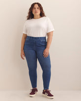 Petite, Savvy Fit Pull-On Skinny Jeans - d/C Jeans
