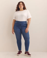 Petite, Savvy Fit Pull-On Skinny Jeans - d/C Jeans