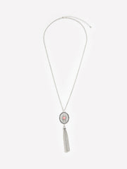 Long Western Necklace with Tassel